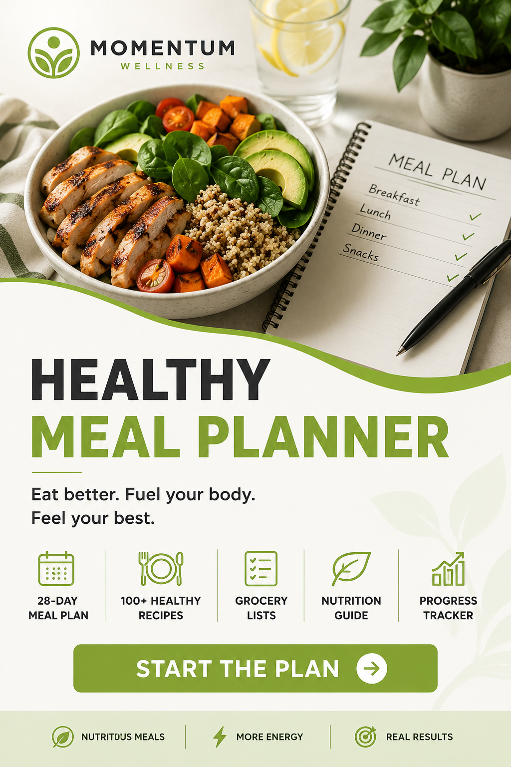 Momentum Wellness Healthy Meal Plan (Adults)